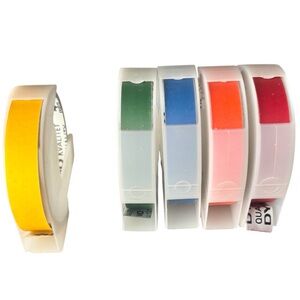 Vintage Dymo Embossing Label Refills, [3/8”]